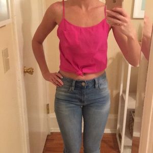 Bright Pink Tank Top